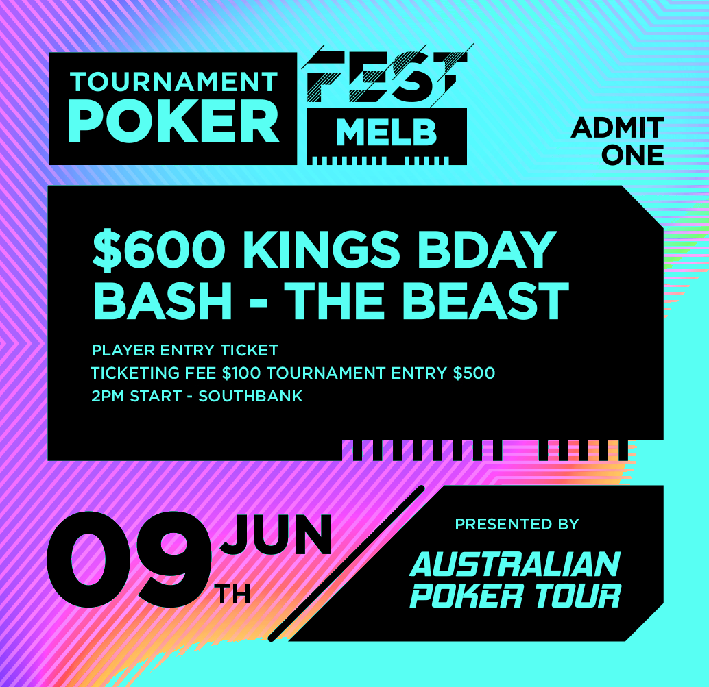 $600 Kings Bday Bash - The Beast - Player Ticketing Fee