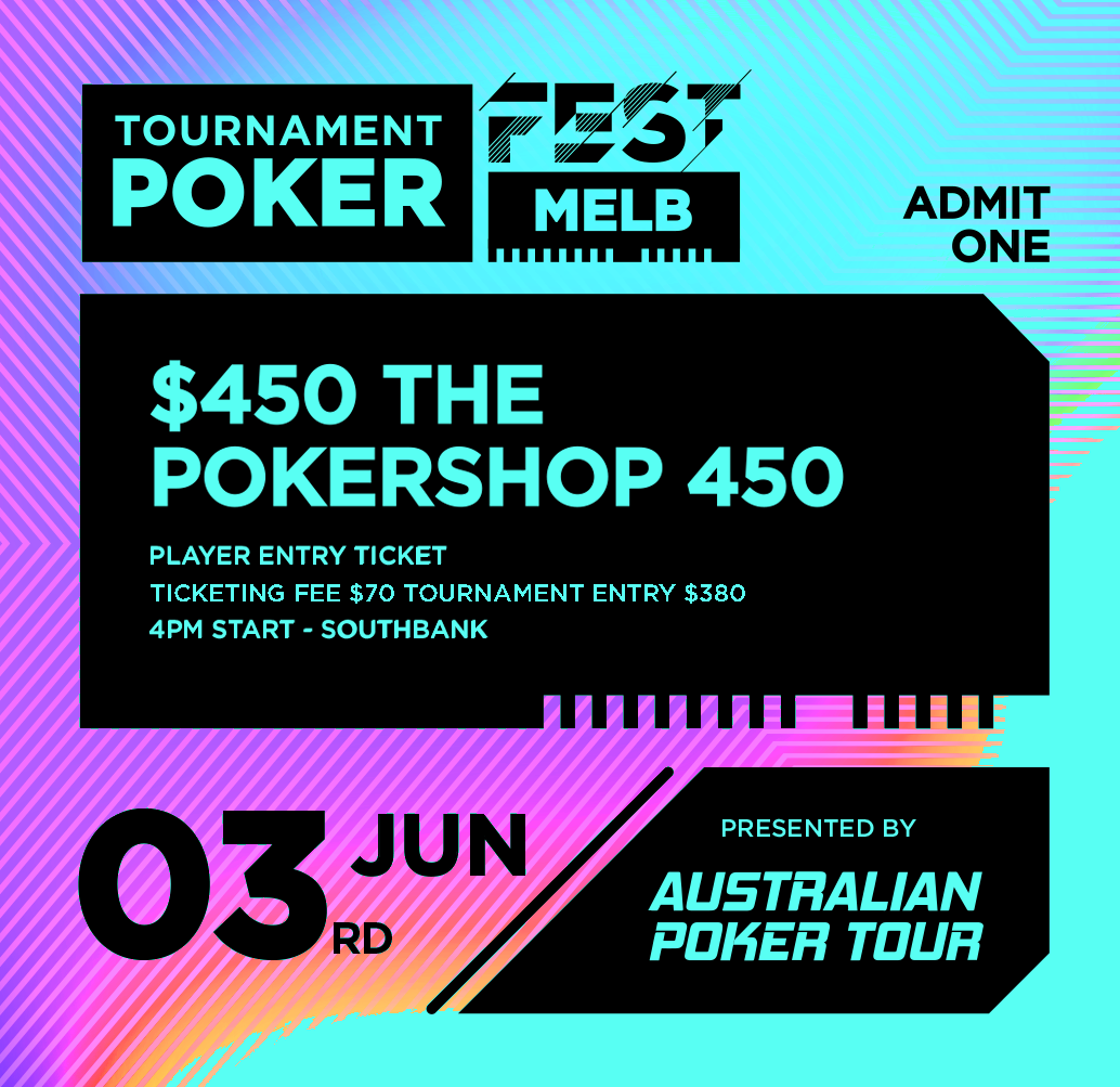 $450 The Pokershop 450 - Player Ticketing Fee